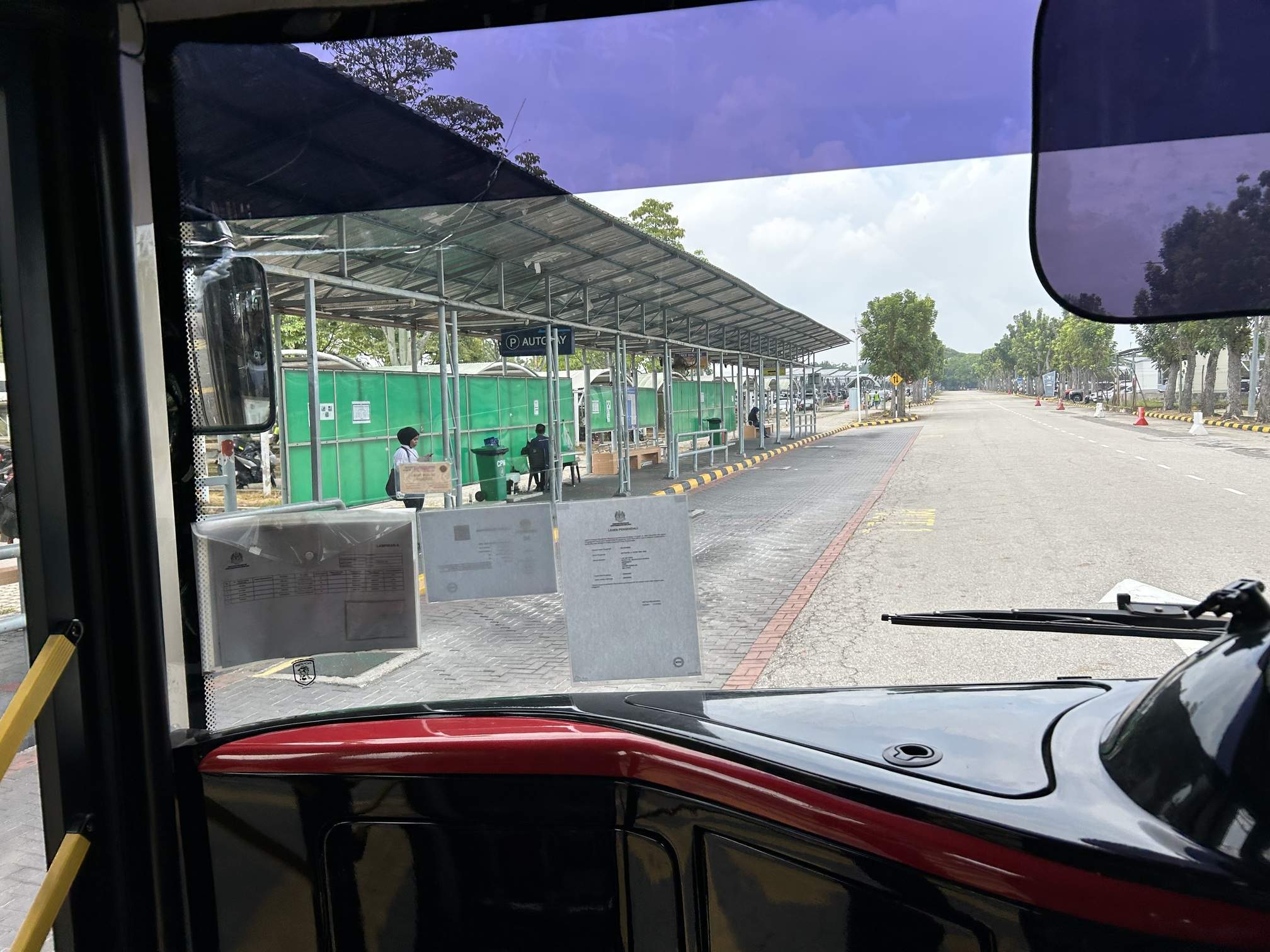 KLIA Shuttle Service LTCP Main Entrance stop
